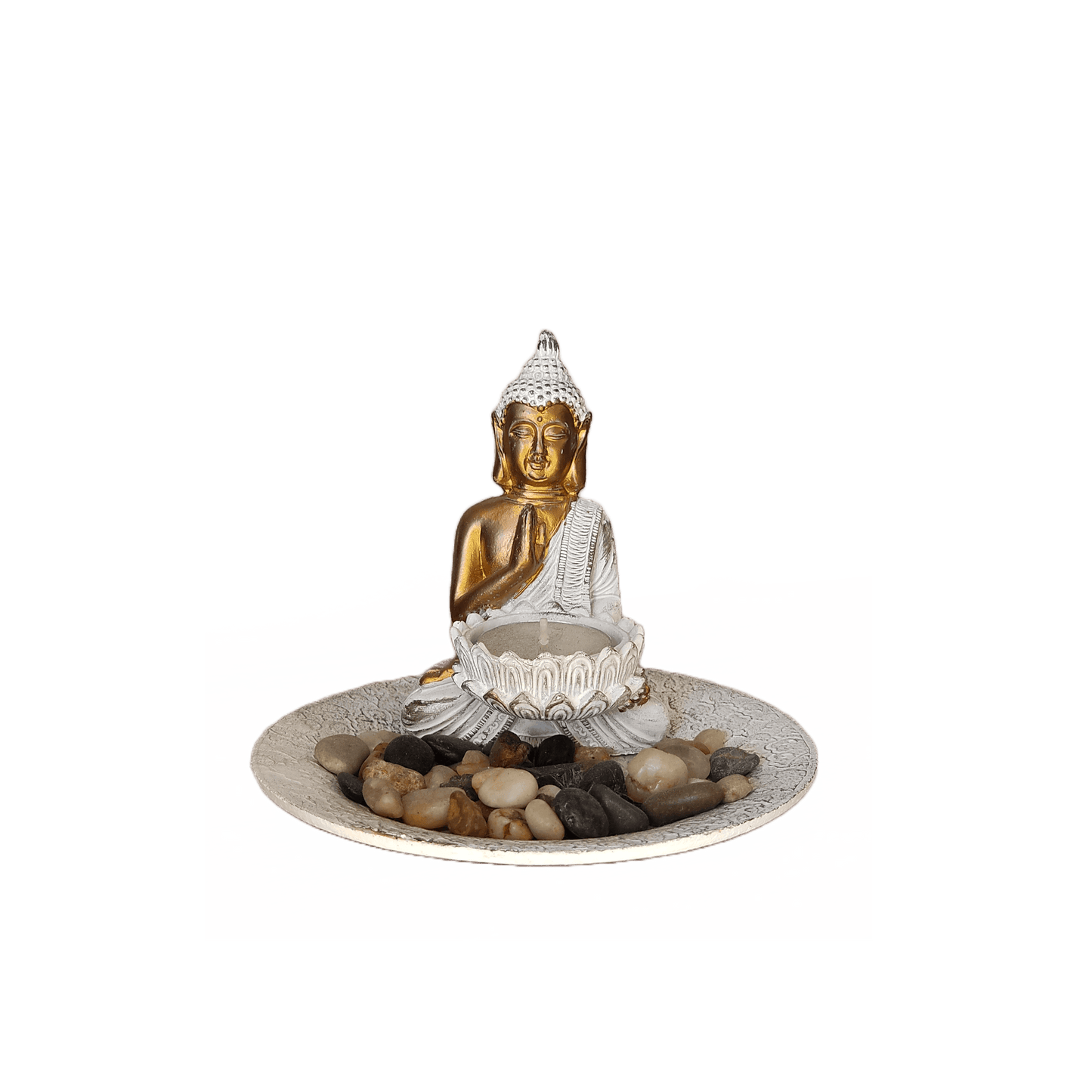 Buda Decorativo Con Vela