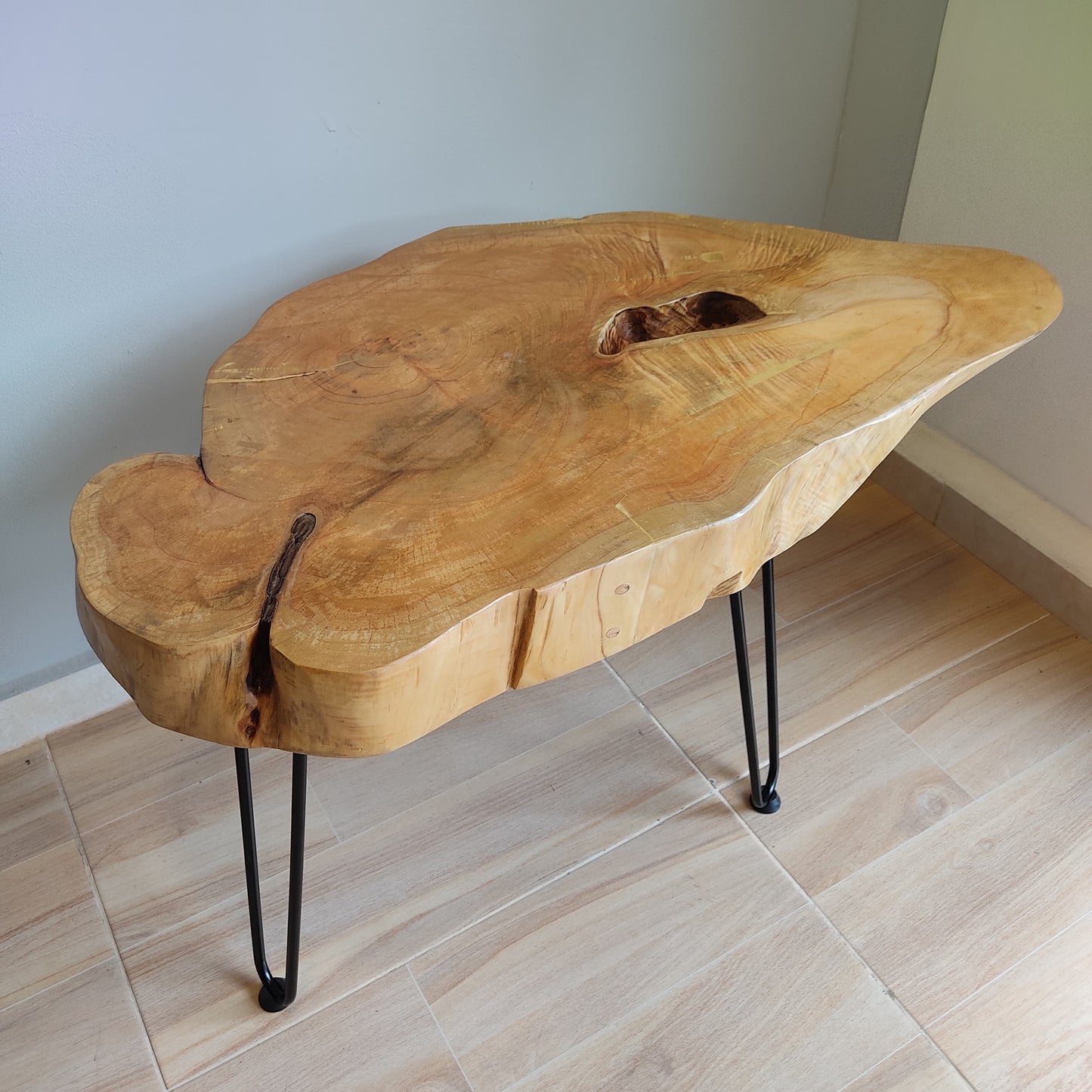 Mesa Rústica de Madera Pino