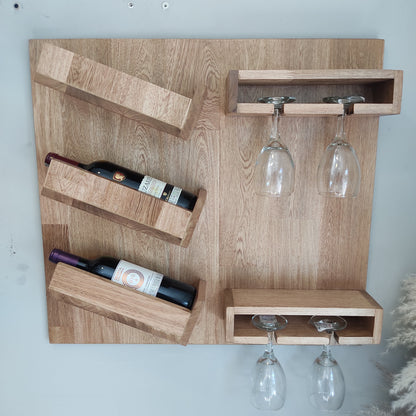 Estante De Pared Para Vino