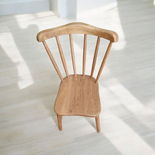 Silla de Comedor en Roble  Espaldar Alistonado
