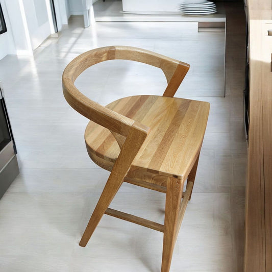 Silla para Barra en Madera de Roble